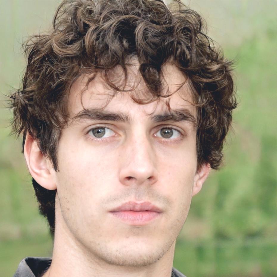 Portrait of Ciarán Ó Briain, radio producer